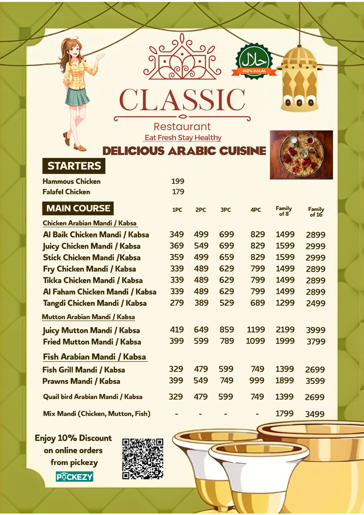 Mandi Menu Image